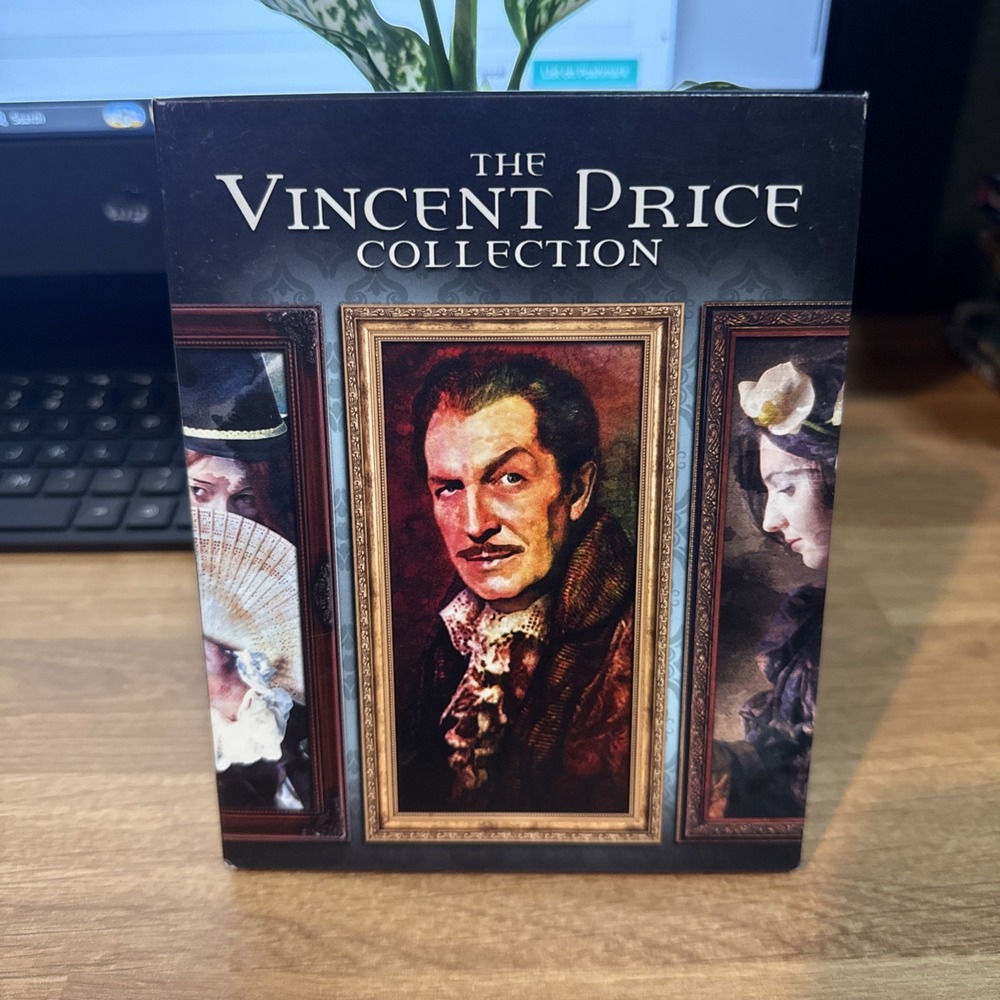 The Vincent Price Collection Blu Ray w Slipcase & Booklet